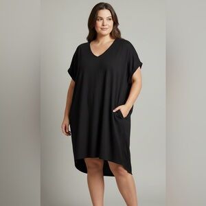 Old Navy Linen Blend Shirt Dress XL Button Back Beach